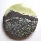 Yellow Turquoise 35mm Disc Pendant Bead