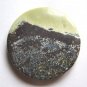 Yellow Turquoise 35mm Disc Pendant Bead