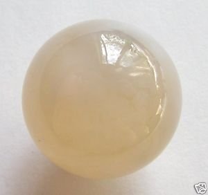 Pink Chalcedony 20mm Round Pendant Bead