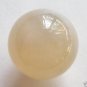 Pink Chalcedony 20mm Round Pendant Bead
