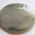 Seaweed Quartz 40x30 Oval Pendant Bead