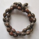 Leopardskin Jasper 10x8 Oval Beads 15.5" Strand