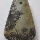 Nature's Paintbrush Jasper 38x28 Faceted Ladder Pendant Bead