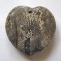 Nature's Paintbrush Jasper Faceted Heart Pendant Bead