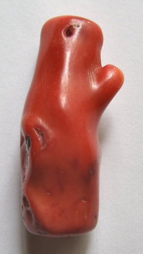 Coral Branch 52x18 Pendant Bead
