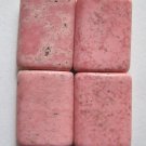 4 Pink Turquoise Magnesite 21x16 Rectangle Beads