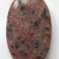Rose Kiwi Jasper 50x30 Oval Pendant Bead