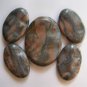 Desert Sunset Picture Jasper Pendant Bead Set