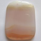 Red Agate 51x40 Rectangle Pendant Bead