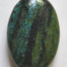Chrysocolla Jasper 30x20 Oval Pendant Bead