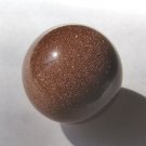 Goldstone 24mm Undrilled Sphere