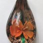 Murano Style Lampwork Glass 46x27 Pendant Bead