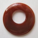 Carnelian Agate 41mm Pendant Bead