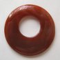 Carnelian Agate 41mm Pendant Bead