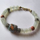 Ocean Jasper and New Jade Bangle Bracelet
