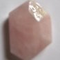 Rose Quartz 36x24 Wild Cut Pendant Bead