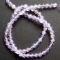 Light Amethyst 5mm Round Beads 16" strand