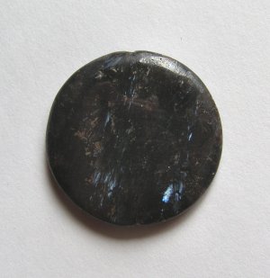 Astrophyllite 35mm Disc Pendant Bead