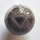 African Amethyst 20mm Round Pendant Bead