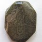 Snakeskin Agate 40x30 Freeform Pendant Bead