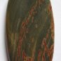Mud Jasper 60x30 Oval Pendant Bead
