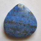 Lapis 32x32 Teardrop Pendant Bead