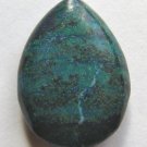 Chrysocolla Jasper 33x24 Teardrop Pendant Bead