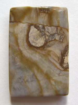 Jasper 37x25 Rectangle Pendant Bead