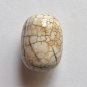 Terracotta Blush Magnesite 25x18 Drum Pendant Bead