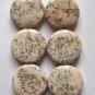 6 Terracotta Blush Magnesite 15x5 Coin Beads