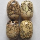 4 Terracotta Blush Magnesite 18x13 Drum Beads