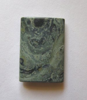 Kambaba Jasper 36x25 Rectangle Pendant Bead