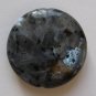 Larvikite 30mm Disc Pendant Bead