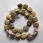 Crazy Lace Agate 14x5 Coin Beads 15.5" strand