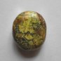 Yellow Turquoise Magnesite 35x30 Oval Nugget Pendant Bead