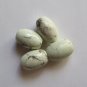 4 Lemon Chrysoprase 22x15 Barrel Beads