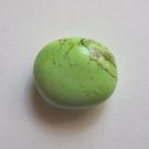 Lime Green Magnesite 27x23 Oval Pendant Bead