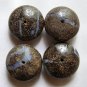 4 Boulder Opal 16x8 Rondelle Beads
