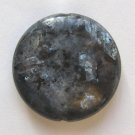 Larvikite 30mm Disc Pendant Bead