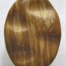 Wood Jasper 34x25 Carved Oval Pendant Bead