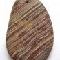 Surreal Jasper 50x33 Freeform Pendant Bead
