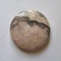 Pink Zebra Jasper 35mm Disc Pendant Bead