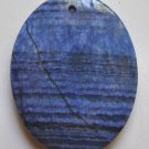 Lapis Jasper 45x35 Oval Pendant Bead