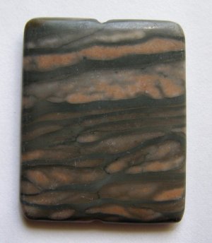 Desert Sunset Picture Jasper 47x38 Pendant Bead