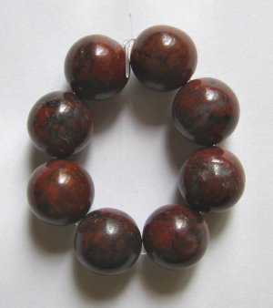 8 Sonora Desert Jasper 12mm Round Beads