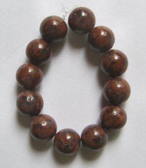 12 Sonora Desert Jasper 8mm Round Beads