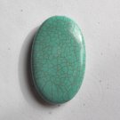 Turquoise Magnesite 47x30 Oval Pendant Bead