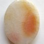 Crab Fire Agate 40x30 Teardrop Pendant Bead