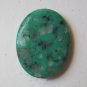 Emerald Green Kiwi Jasper 45x35 Oval Pendant Bead