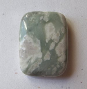 Lotus Jasper 39x30 Rectangle Pendant Bead